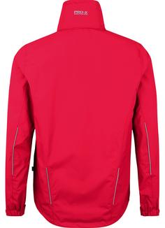 Rückansicht von PRO-X-elements DEXTER Fahrradjacke Herren Mars Red-Rot