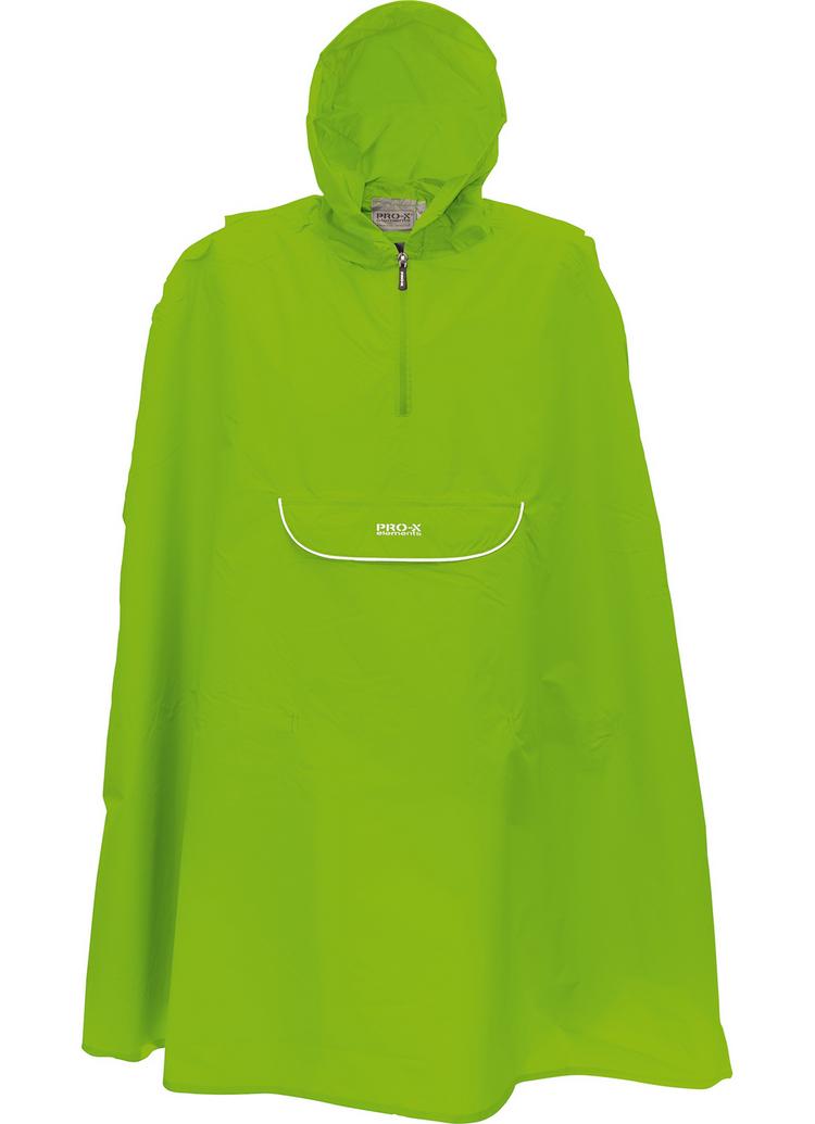 PRO-X elements PRO-X elements PASINO Poncho Kinder - Neongr&uuml;n - 0 | SportScheck