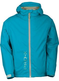 PRO-X-elements FLASHY Regenjacke Kinder Neontürkis