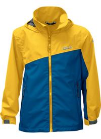 PRO-X elements TANIS Regenjacke Kinder - Solar/Blue Saphir-Gelb