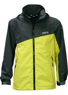 PRO-X-elements TANIS Regenjacke Kinder ANTHRAZIT/WILD LIME