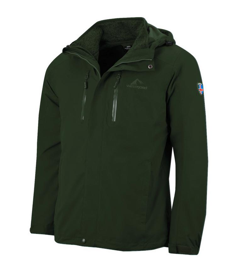 Westfjord Westfjord Hengill Regenjacke Herren - Gr&uuml;n - 0 | SportScheck