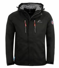 Westfjord Hengill Regenjacke Herren - Schwarz