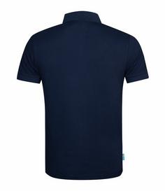 Rückansicht von Westfjord Hekla XT T-Shirt Herren Dunkelblau/Blau