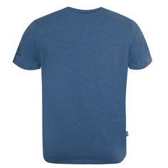 Rückansicht von Westfjord Hekla T T-Shirt Herren Französisch Blau
