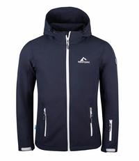 Westfjord Eldfjall Softshelljacke Herren - Marineblau/Wei&szlig;