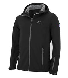 Westfjord Eldfjall Softshelljacke Herren Schwarz / Grau