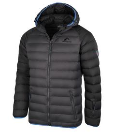 Westfjord Snaefell Daunenjacke Herren Schwarz / Antrazit / Blau