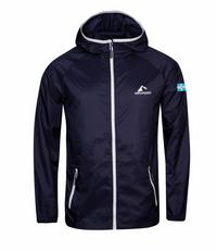 Westfjord Performance Skin Windbreaker Herren - Marineblau/Wei&szlig;