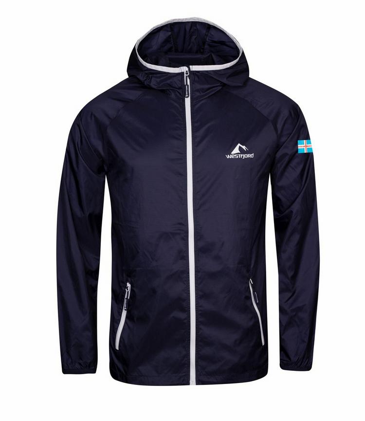 Westfjord Westfjord Performance Skin Windbreaker Herren - Marineblau/Wei&szlig; - 0 | SportScheck