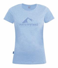 Westfjord Hekla T-Shirt Damen Zen Blau