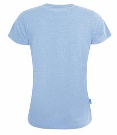 Rückansicht von Westfjord Hekla T-Shirt Damen Zen Blau