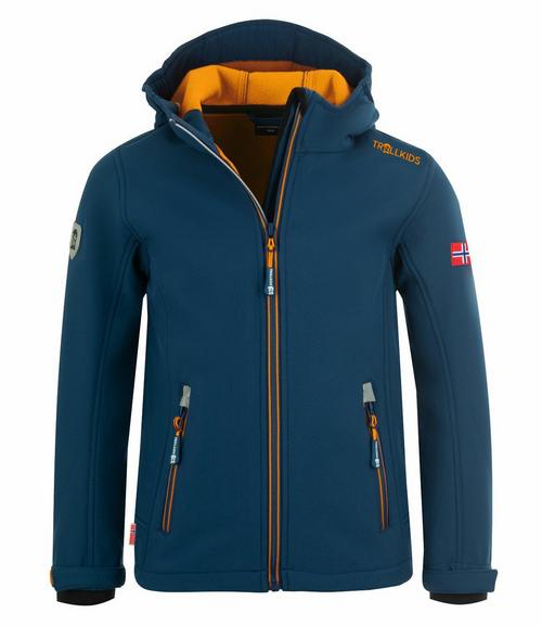 Trollkids Trollfjord Softshelljacke Kinder