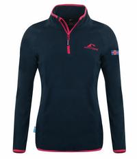Westfjord Hekla Fleecejacke Damen - Marineblau / Magenta