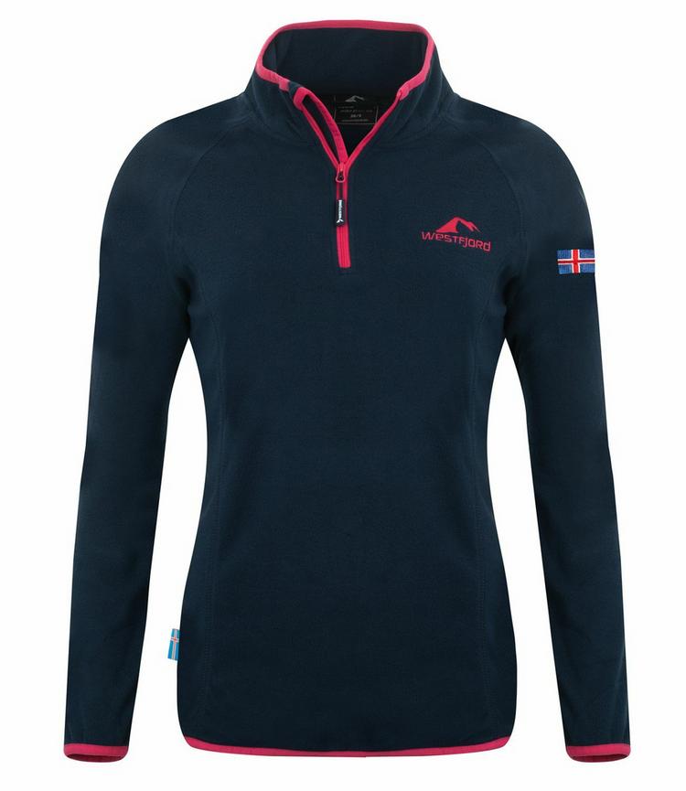 Westfjord Westfjord Hekla Fleecejacke Damen - Marineblau / Magenta - 0 | SportScheck