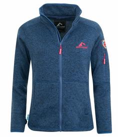 Westfjord Katla Fleecejacke Damen Marineblau / Magenta