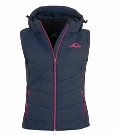 Westfjord Krafla XT Outdoorweste Damen Marineblau / Magenta