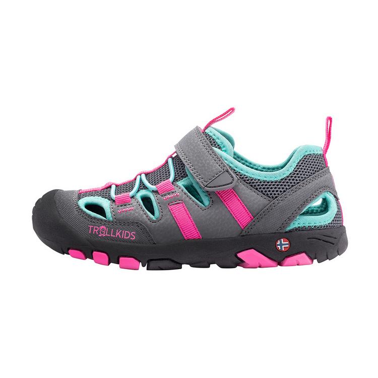 Trollkids Trollkids KROKSAND Outdoorsandalen Kinder - anthracite-pink - 0 | SportScheck