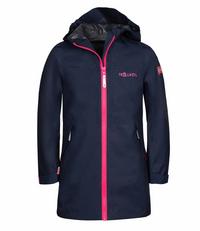 Trollkids Lillehammer Regenjacke M&auml;dchen - Marineblau/Magenta