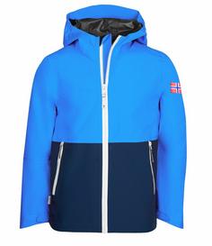 Trollkids Haugesund Regenjacke Kinder Marineblau / Mittelblau