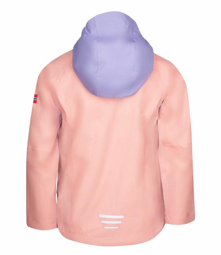 Trollkids Trollkids Haugesund Regenjacke M&auml;dchen - Lavender/Aprikose - 0 | SportScheck