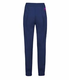 Rückansicht von Trollkids Oslo Trekkinghose Kinder Marineblau/Magenta