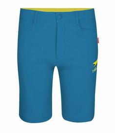 Trollkids Haugesund Funktionsshorts Kinder Petrolgrün/Lime