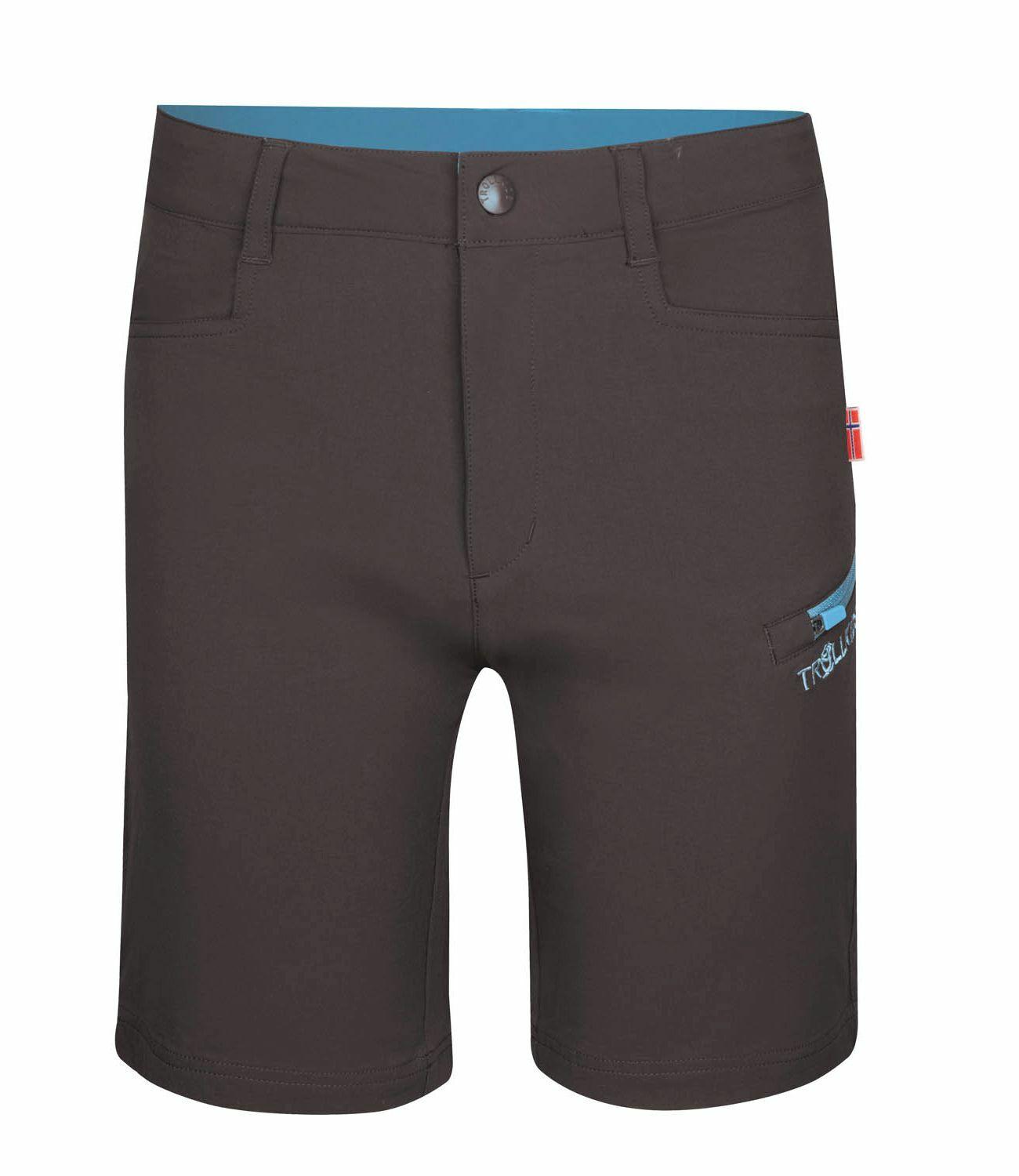Trollkids Haugesund Funktionsshorts Kinder - Anthrazit/Blau