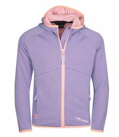 Trollkids Sogndal Fleecejacke Kinder Lavender/Aprikose