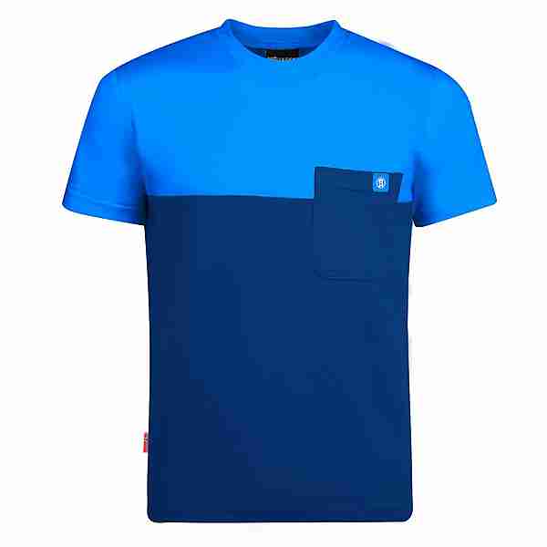 Trollkids Bergen T-Shirt Kinder Marineblau / Mittelblau