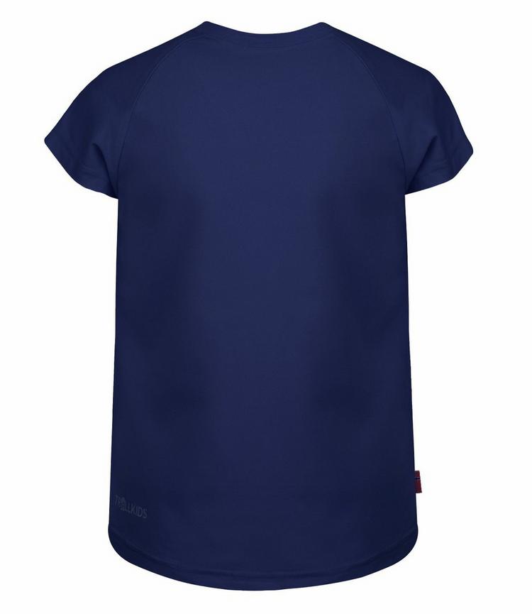 Trollkids Trollkids Bergen T-Shirt M&auml;dchen - Marineblau/Magenta - 0 | SportScheck