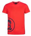 Trollkids Kroksand T-Shirt Kinder - Hellrot / Blau