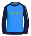 Trollkids Sandefjord Funktionssweatshirt Kinder - Marineblau / Gr&uuml;n