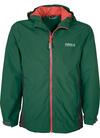 PRO-X elements OLOF Regenjacke Kinder - Dark Blue Green - Anthrazit