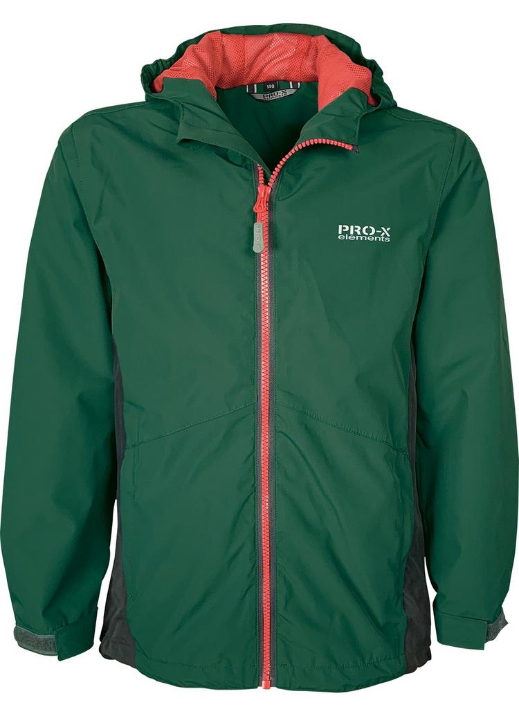 PRO-X elements PRO-X elements OLOF Regenjacke Kinder - Dark Blue Green - Anthrazit - 0 | SportScheck