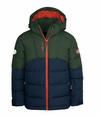 Trollkids Gryllefjord Winterjacke Kinder - Waldgr&uuml;n/Marineblau