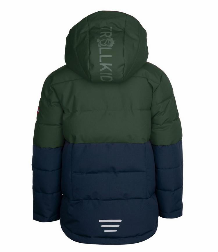 Trollkids Trollkids Gryllefjord Winterjacke Kinder - Waldgr&uuml;n/Marineblau - 0 | SportScheck