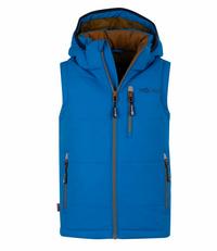 Trollkids Narvik XT Outdoorweste Kinder - Azurblau/Bronze