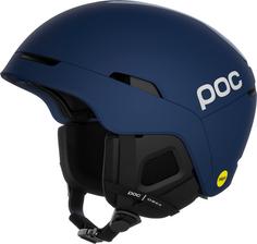 POC Obex MIPS Skihelm lead blue matt