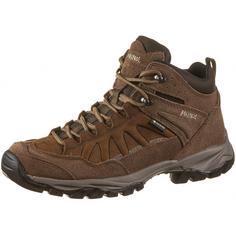 MEINDL GTX Nebraska Mid Wanderschuhe Damen dunkelbraun