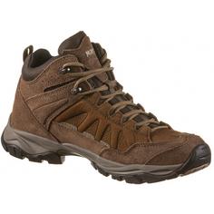 Rückansicht von MEINDL GTX Nebraska Mid Wanderschuhe Damen dunkelbraun