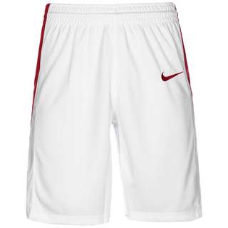 Nike Team Stock 20 Basketball-Shorts Herren weiß / rot