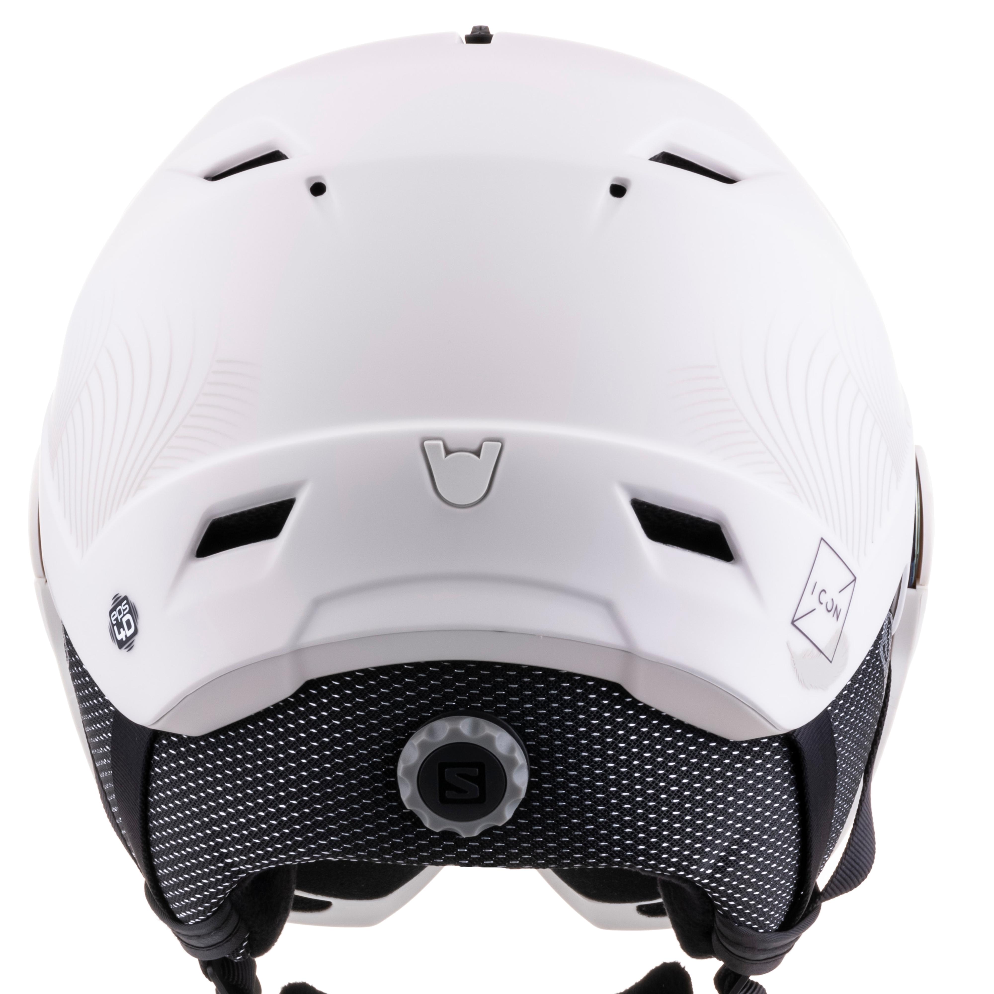 Salomon Icon Lt Visor Sigma Skihelm Damen Rainy Day Im Online Shop Von Sportscheck Kaufen