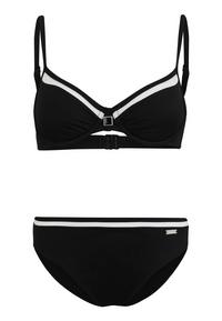 Lascana B&uuml;gel-Bikini Bikini Set Damen - schwarz