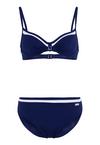 Lascana B&uuml;gel-Bikini Bikini Set Damen - marine