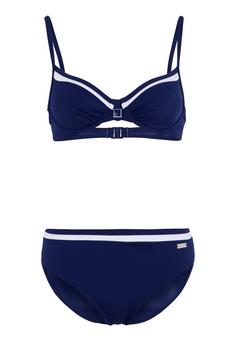 Lascana Bügel-Bikini Bikini Set Damen marine