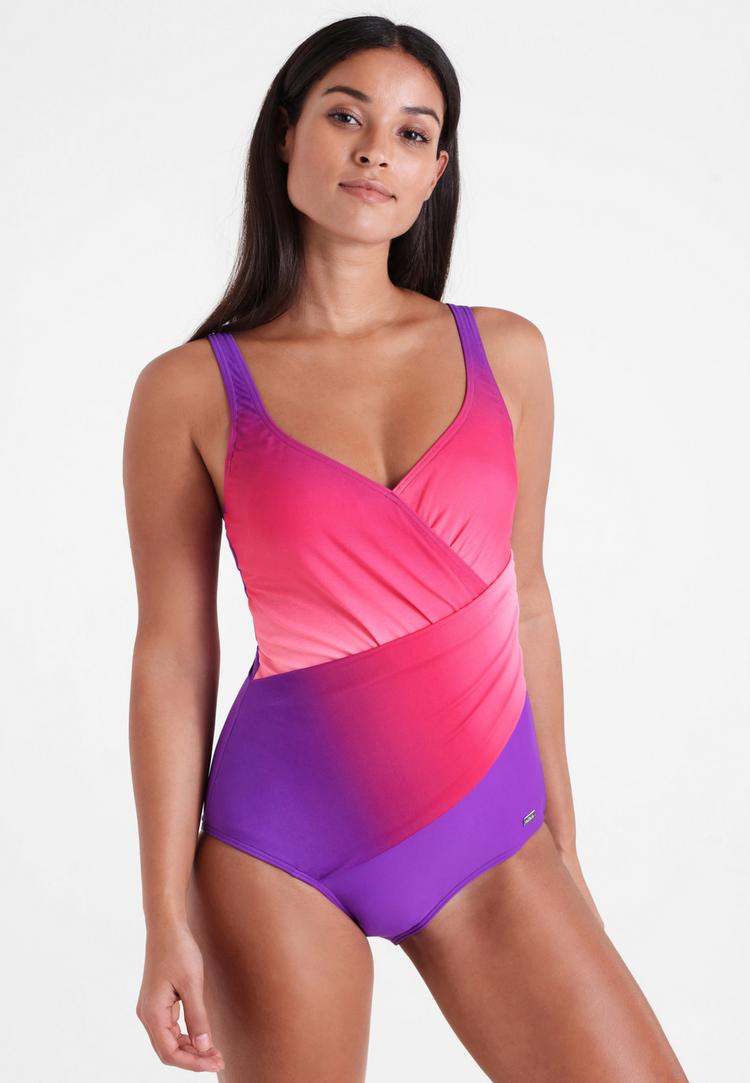 Lascana Lascana Badeanzug Badeanzug Damen - lila-pink - 2 | SportScheck