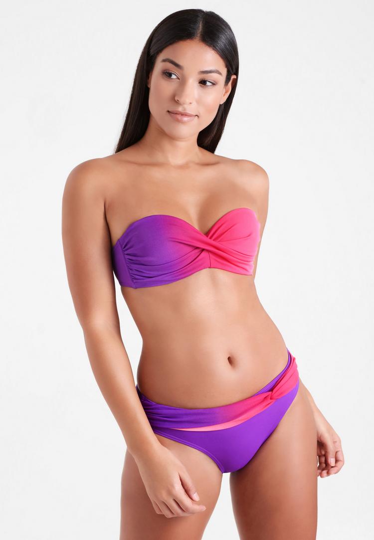 Lascana Lascana B&uuml;gel-Bandeau-Bikini Bikini Set Damen - lila-pink - 1 | SportScheck