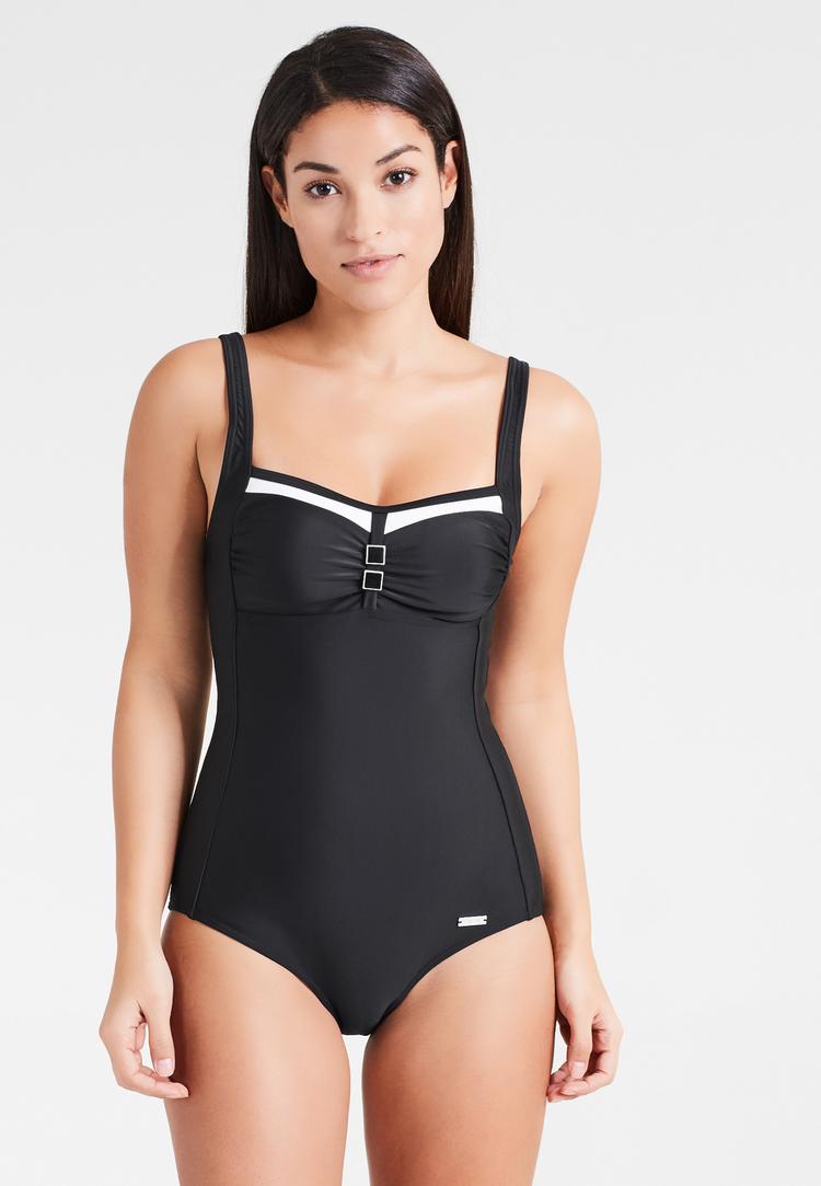 Lascana Lascana Badeanzug Badeanzug Damen - schwarz - 0 | SportScheck