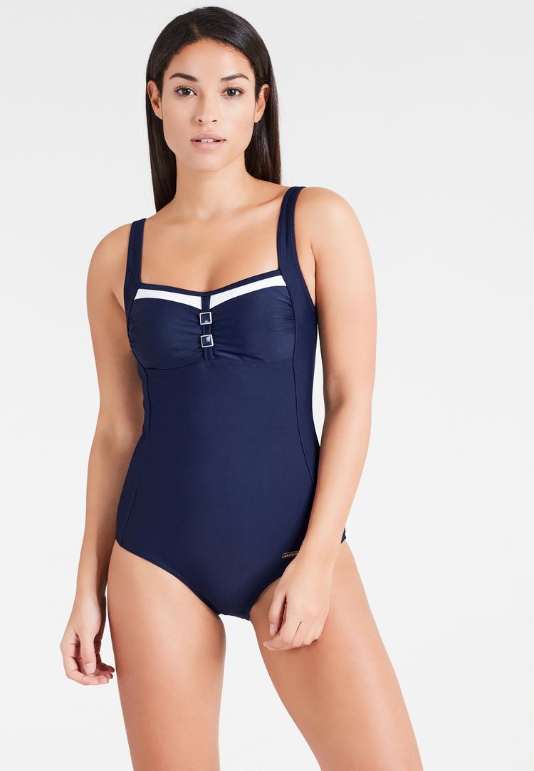 Lascana Lascana Badeanzug Badeanzug Damen - marine - 2 | SportScheck